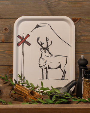 Idre - Bricka 36x28 cm