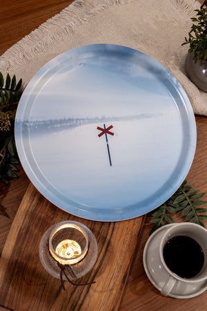 Städjan ledkryss - Bricka 31 cm