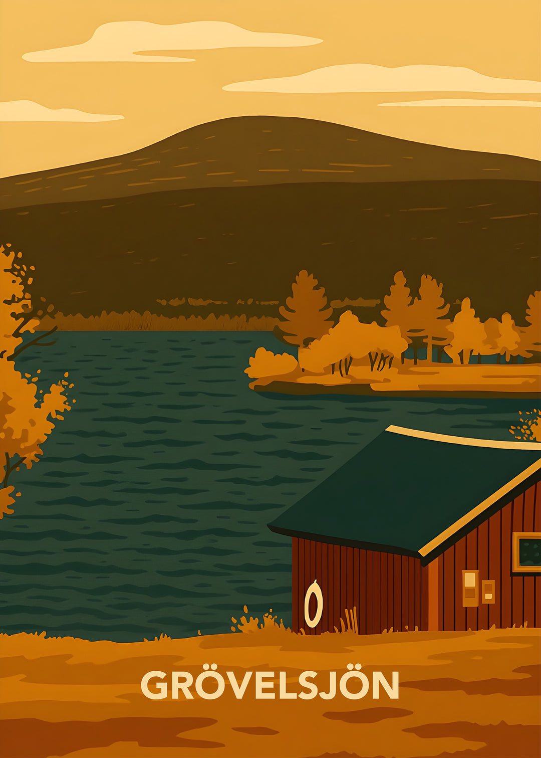 Båthus Grövelsjön