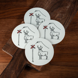 Glasunderlägg Ren Städjan Ledkryss