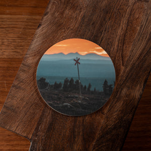 Glasunderlägg Ledkryss