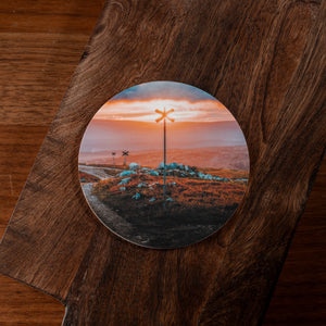 Glasunderlägg Ledkryss