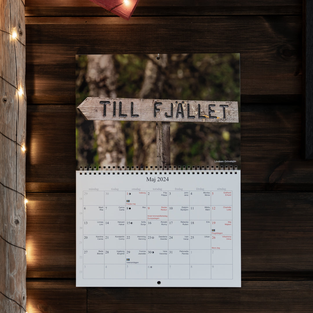 Fjällfoto Almanacka 2024