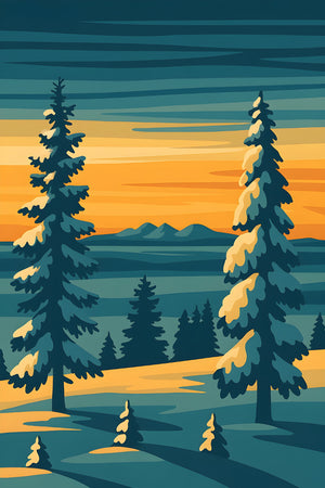 Fjällen i horisonten