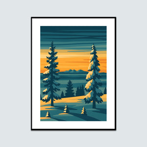 Fjällen i horisonten