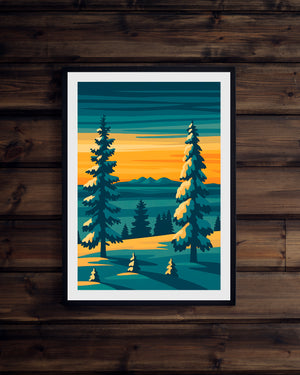 Fjällen i horisonten