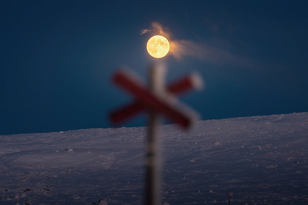 Fullmåne Nipfjället