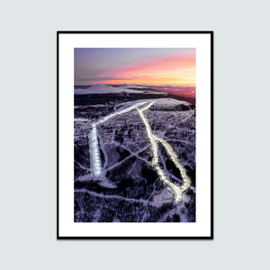 Idre Fjäll från ovan