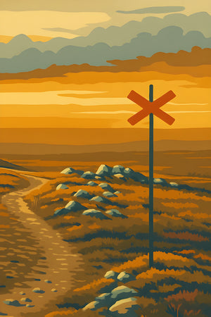 Ledkryss på Nipfjället