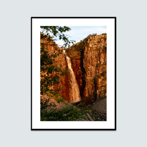 Njupeskär i morgonljuset