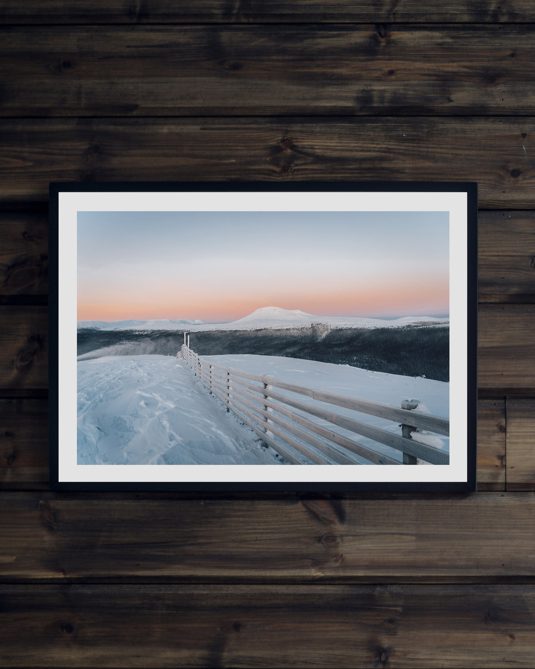 Solnedgång över Nipfjället-Städjan