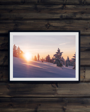 Soluppgång på fjället