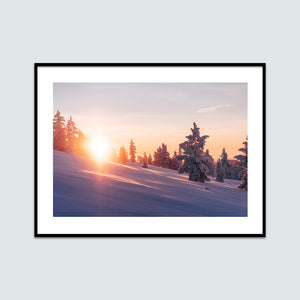 Soluppgång på fjället