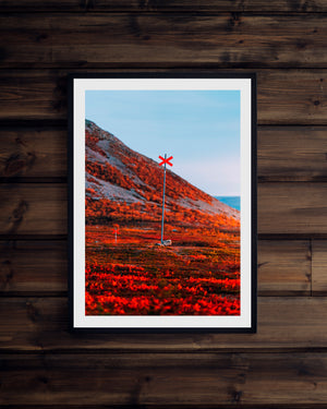 Ett glödande Nipfjället