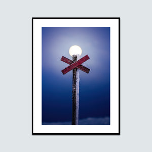 Fullmåne på ledkryss