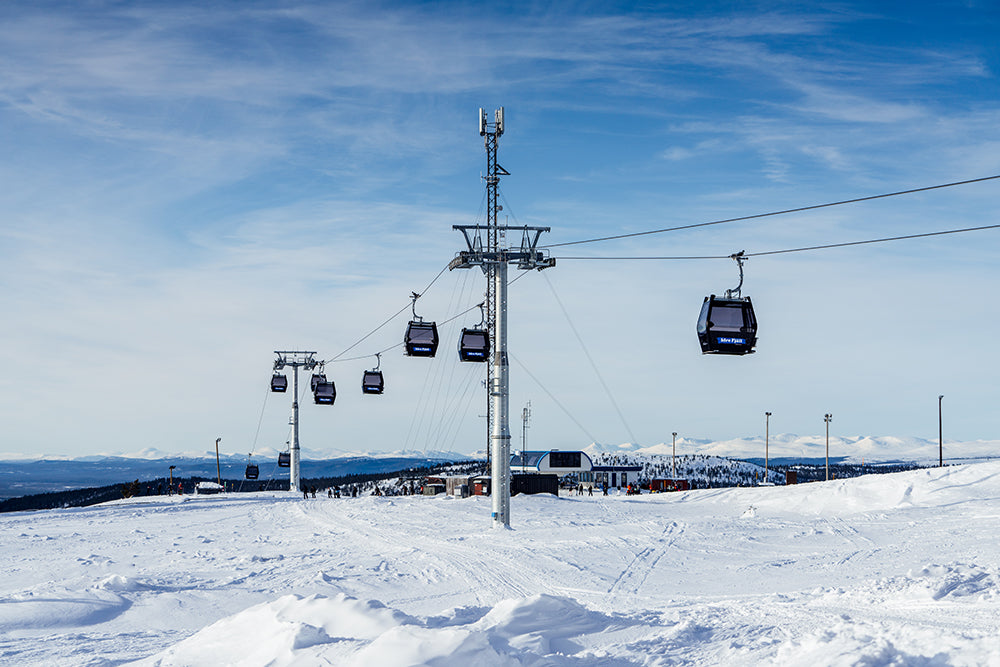 Gondoler toppen Idre Fjäll