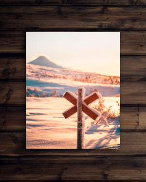 Canvas Ledkryss Städjan