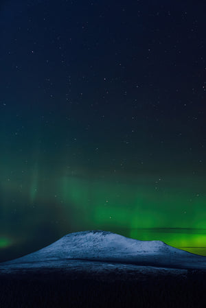 Norrsken över Städjan