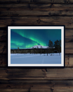 Norrsken Städjan vinter 2