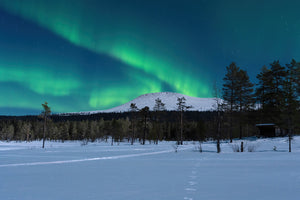 Norrsken Städjan vinter 2