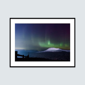 November Städjan norrsken