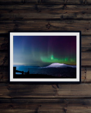 November Städjan norrsken