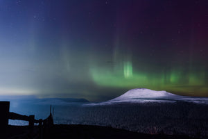 November Städjan norrsken