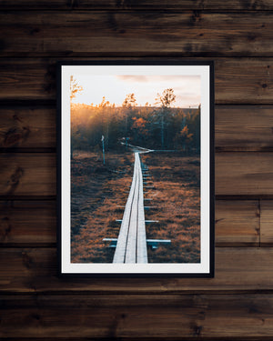 Spång i Grövelsjön