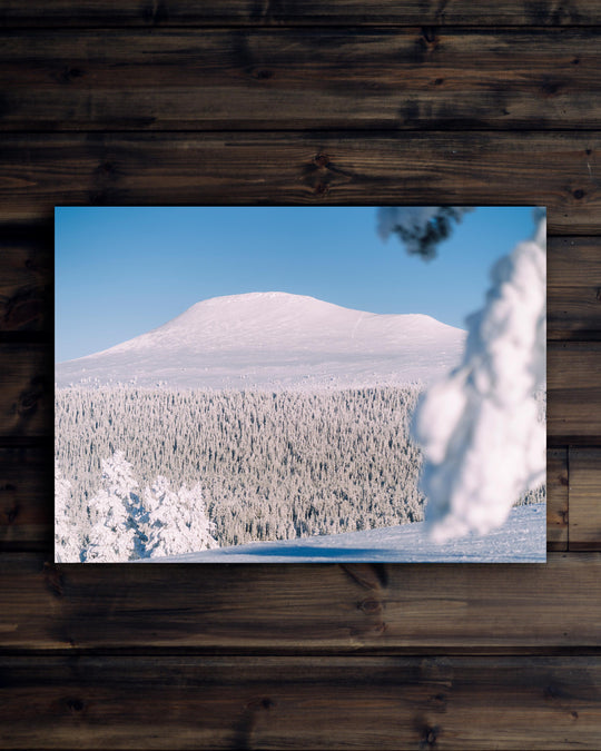 Canvas Städjan från Idre Fjäll