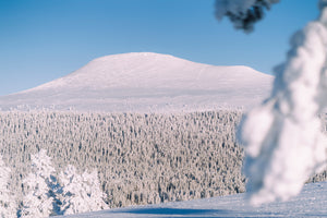 Canvas Städjan från Idre Fjäll