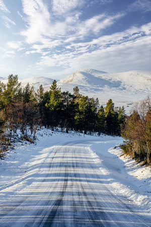 Vägen mot sjöstugan Grövelsjön