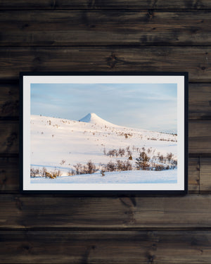 Vinterlandskap Städjan